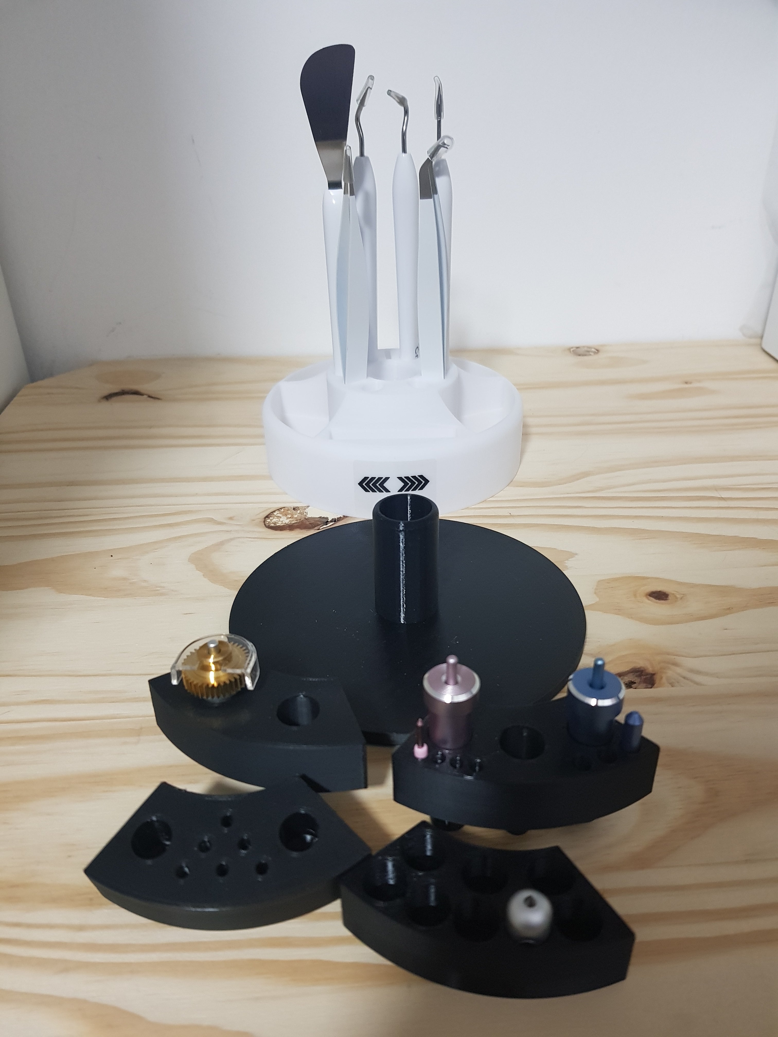 Support rotatif modulable pour outils Cricut